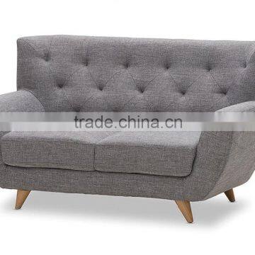 French Antique Slipcovered Sofa, Living Room Linen Fabric Slipcovered Sofa, Slipcovered Sofa photo-4
