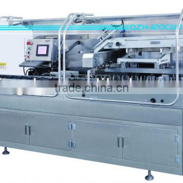 Fully Automatic carton packing machine for glass cosmetic packaging bottle