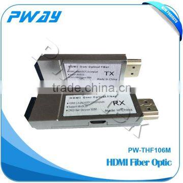 Pinwei PW-THF106M distance upto 300m 4K2K HDMI fiber optic extender