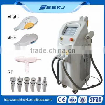 Stationary 4 in 1 imported lamp elight super hair removal shr opt