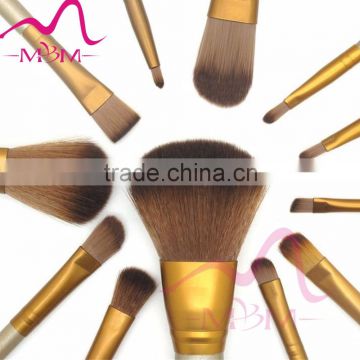 Luxury design cosmetics 12pcs make up brush makeup set