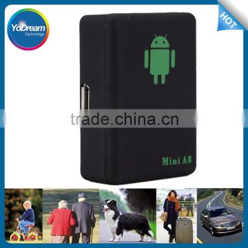 Mini GPS Tracker with SIM Card Personal GPS Tracker for Kids Alzheimer Elder Luggage Car Pets Cats Dogs Pet Tracker GPS