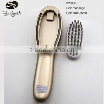 Scalp massage device portable hair comb lasercomb vibrating massage comb