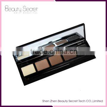 5 Colors Long-lasting Eye Brow Palette,eyebrow Powder With Brush photo-5