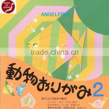 Japanese High Quality Custom Origami Folding Paper Animals Design 40 Sheet