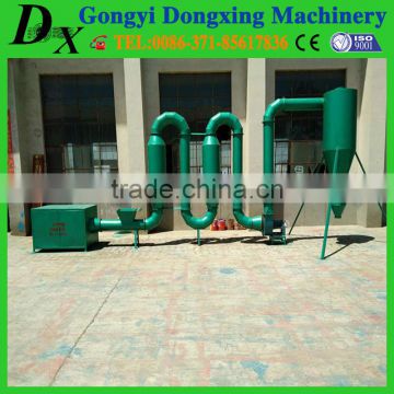 pipeline hot air flow equipment for drying biomass