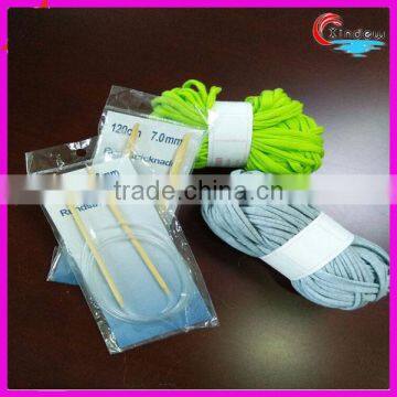 Circular Needles Knitting Strip Polyester Yarn