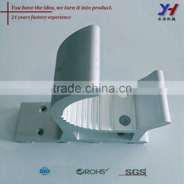 Deep processing aluminum extrusion angle part, Metal stamping part