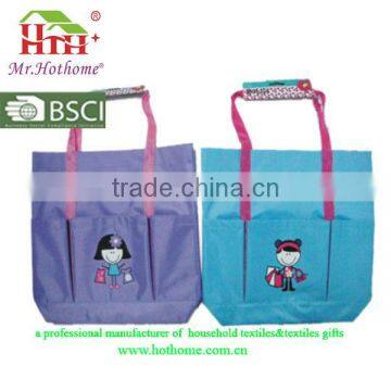 Hot sales kids bag with snap & pocket for shopping and promotiom,good quality fast delivery