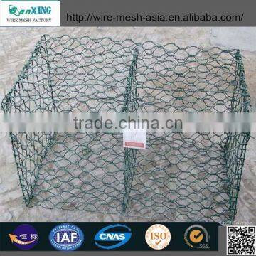 2015new product High quality Galvanized Hexagonal wire mesh/fencing/gabion box retaining wall in China