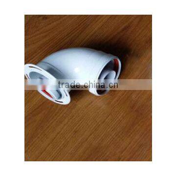 90 degree horizontal flue bend chimney bend for gas boiler