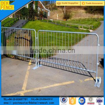 PVC heavy duty iron fence metal barriers