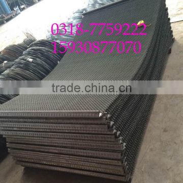 Industrial high carbon steel crimped wire mesh from anping factory