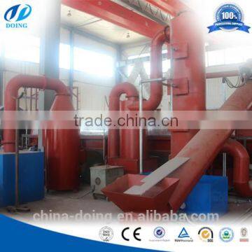 On line shopping machine tool continuous waste plastic/tyre pyrolysis plant