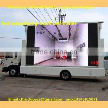 P12mm Outdoor Fullcolor Advertising Led Mobile Billboard For Truck