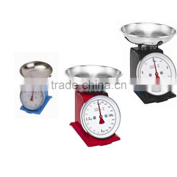 10kg Spring kitchen scale with S.S tray