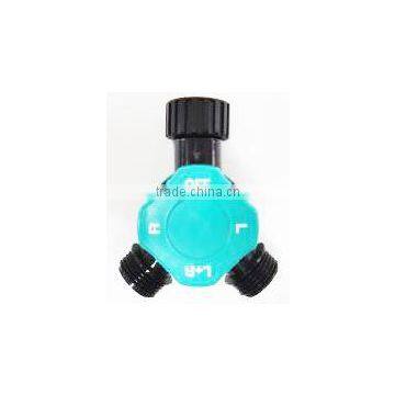2-Way Dial Switch Garden Hose Connector photo-6