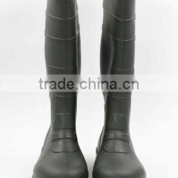 2017 HOT SALES Pvc Steel Capped Safety Boots photo-2