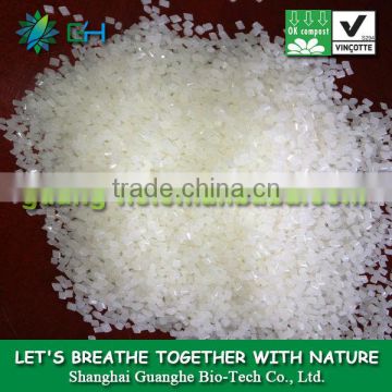 GH401 100% compostable polylactic acid granules for injection molding