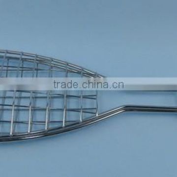 BBQ mesh barbecue fish holder