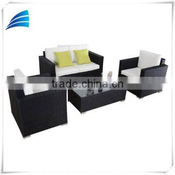 Outdoor Patio Furniture Rattan Sofa Set Sectional with Cushions