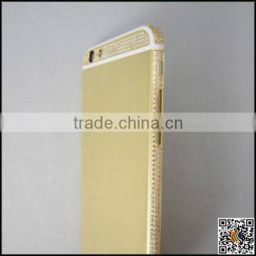 24k Gold Crystal Housing for Iphone 6s,for Iphone 6s Diamond Back Cover,back Cover Housing for Iphone 6s photo-5
