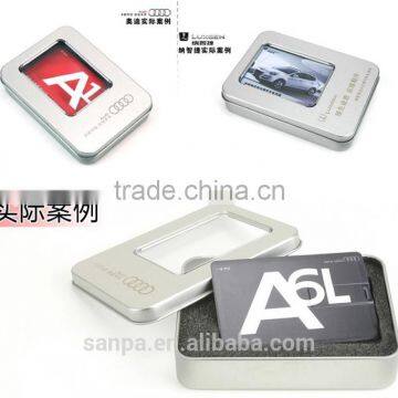 Customized card usb flash drive wholesale with webkey function for promotion gift