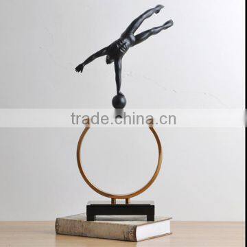 Antique Living Room Decor Basketball Player Figures photo-4