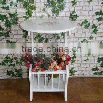 modern round table with folding leg/coffee table/ leisure table
