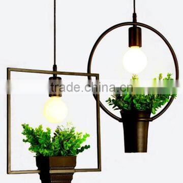 Sky Garden LED Hanging Lantern Light With Planter Pot photo-2