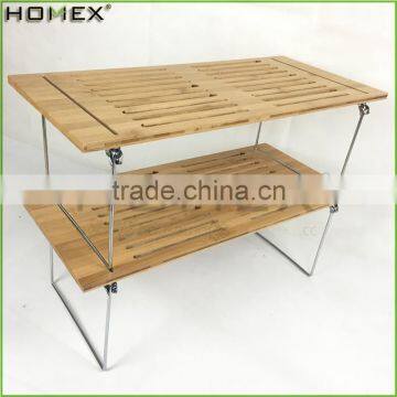 Bamboo Dish Drying Rack Towel Rack Homex-BSCI Factory