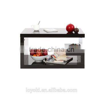 GLOSSY WHITE MODERN COFFEE TABLE REX SOFA SIDE TABLE photo-5