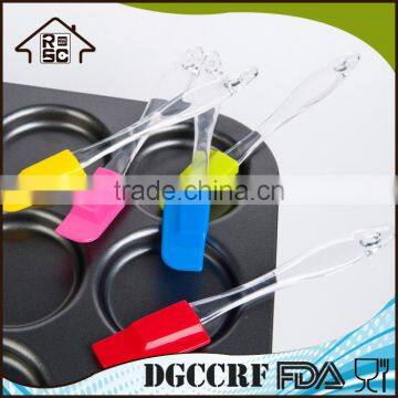 NBRSC China Supplier Mini Kitchen Wholesale Best Plastic Kids Silicone Rubber Cake Batter Spatula Set of 5 photo-2