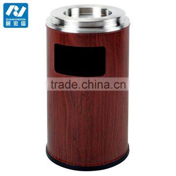 Outdoor Stand Publicity Litter Bin With Ashtray photo-6