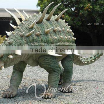 Outdoor Park Decoration Life Size Fiberglass Dinosaur Statues for Sale photo-3