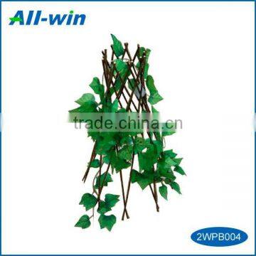 Garden decorative willow plant bracket for hanging climbing plants