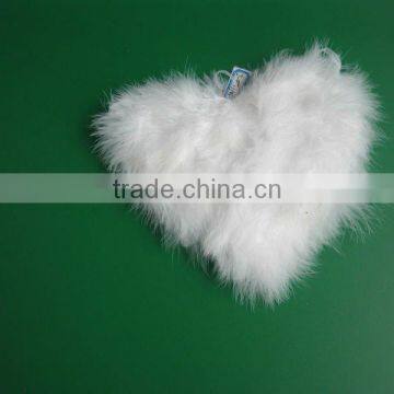 Christmas feather hanging decoration JA08-J-B9987-W