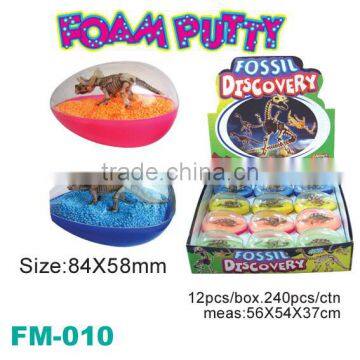 New Promotional Fossil Foam Putty toys for Kids