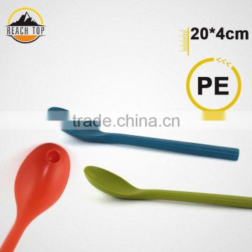 plastic drinking spoon straw