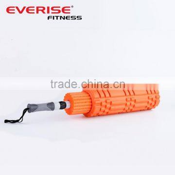 3 in 1 High Density EVA Foam Roller with Core and Massage Stick