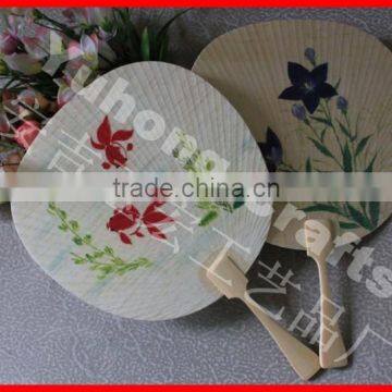 Custom Printed Round Wholesale Japanese Personalized Hand Fan photo-5