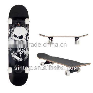 PRO 31" x 7.5" Skateboard 7 PLY Canadian Maple Bearings ABEC-9 Aluminium Trucks