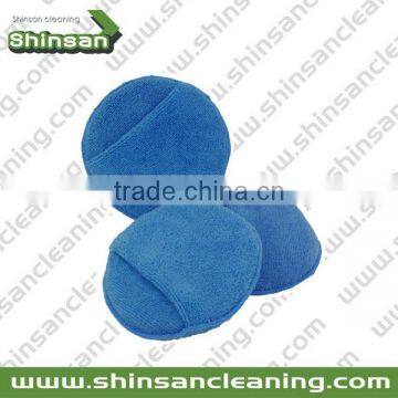 2015 microfiber sponge car wax applicator/wax applicator/car polish sponge