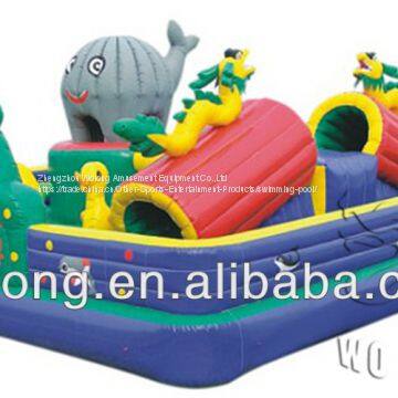 inflatable fun city, inflatable bounce house