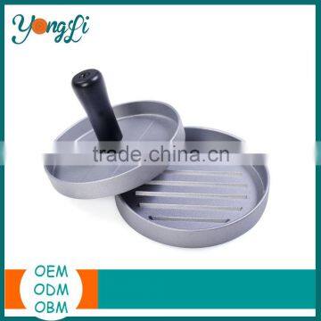 2016 Kitchen Tool Meat Aluminum Mini Hamburger Patty Mold Maker Burger Press photo-3