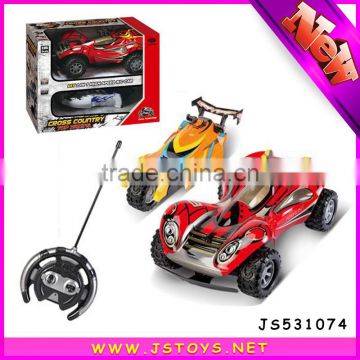 Super 4CH rc car toy small scale high speed diy rc car kit 27MHz/40MHz with EN71/ASTM/EN62115/6P