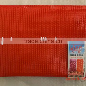 Vegetable mesh sack for packing onion/plastic mesh bag