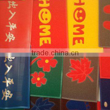 2015 HOT PRODUCT PVC COIL DOOR MAT FANCY FOOT MAT photo-2