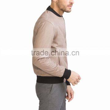 Fashionable Handsome Men Coats & Jackets Hot Sale Powerful High Quality Custom Made Fashion Jackets With Round Neck photo-2