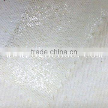 Natural White 100g Single-sided T/C Knitting Fabric With Low-temperature Dot Glue photo-2